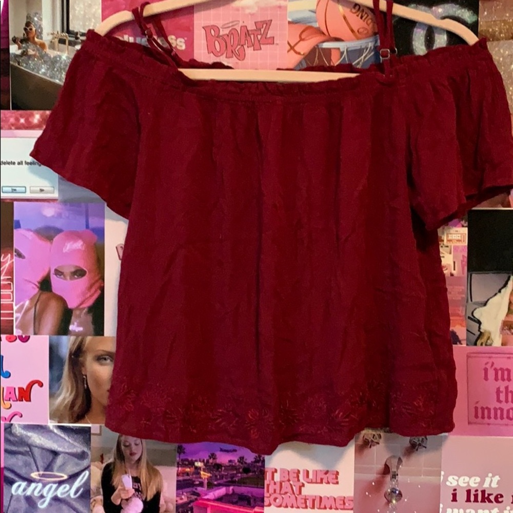 off the shoulder top